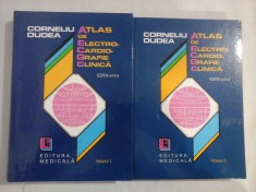 ATLAS DE ELECTROCARDIOGRAFIE CLINICA - Corneliu DUDEA - 2 volume
