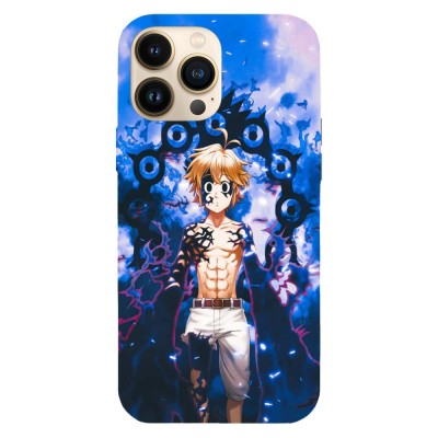 Husa compatibila cu Apple iPhone 14 model Meliodas 7 Deadly Sins, Silicon, TPU, Viceversa foto