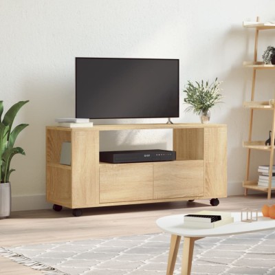 Gossi comoda tv, stejar sonoma, 102x34,5x43 cm, lemn prelucrat foto