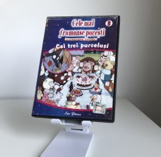 Film Animație Dublat - DVD - Cei trei purceluși