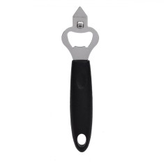 Deschizător Sticle, Metalic, M&acirc;ner Negru, Lungime 17.5cm