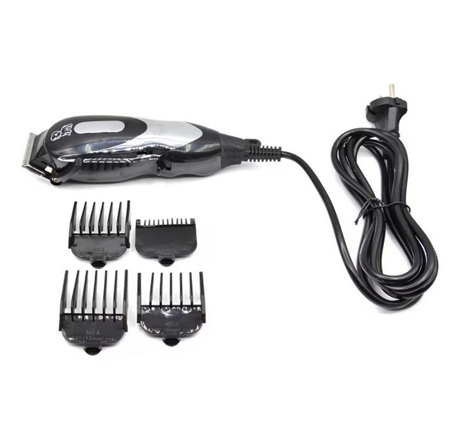 Машинка за подстригване на кучета и котки DC-12, 10 W, 4 резервни глави, 220 V