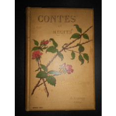 Francois Coppee - Contes et Recits en prose (1885, prima editie)