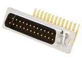 D-Sub 25 PIN Soclu Tată PCB 90&deg; THT 5A, MH CONNECTORS