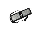 Cumpara ieftin Lampa Led parasolar stroboscopica 12V lumina Rosie-Albastra