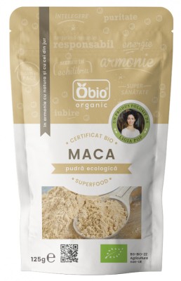 Maca pudra eco 125g OBIO foto