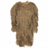 Costum Camuflaj cu gluga Parka Ghillie Desert MFH Marime: M/L 07733Z