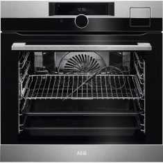 Cuptor incorporabil AEG BSK999330M, 70 l, Grill, Gatire cu abur, Touch control, Cookview, WiFi, Clasa A++, Inox