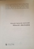 MASURARI ELECTRONICE - COORDONATOR EDMOND NICOLAU