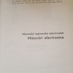 MASURARI ELECTRONICE - COORDONATOR EDMOND NICOLAU