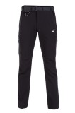 Pantaloni Barbati Joma Explorer Negri, Montani, Croiala Dreapta, Buzunare Multiple, Curea, Elemente Reflectorizante