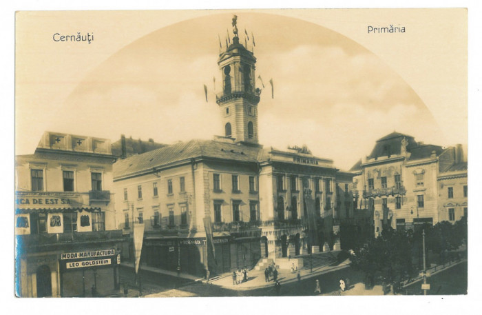 5026 - CERNAUTI, Bucovina, Market - old postcard, real PHOTO - unused