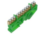 Regletă de Conexiuni 12 Borne Verde