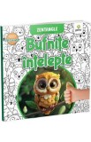 Bufnite intelepte. Carte de colorat