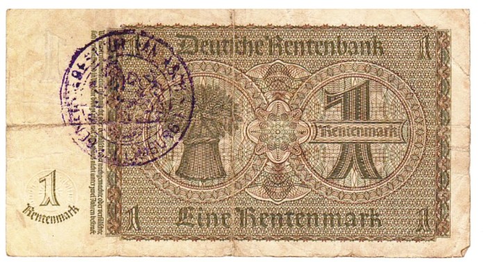 Germania 1 Mark 1937 P-137b Timbru de razboi Waffen SS Seria 2970530