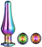 Set 3 Dopuri Anale Pleasure Plug Multicolor Gleaming Love, DREAM Toys