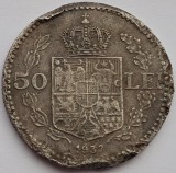 Romania, 50 Lei 1937 Carol II