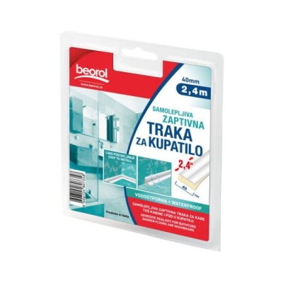 Banda etansare adeziva pentru cada si dus, 2.4m, Beorol GartenVIP DiyLine foto