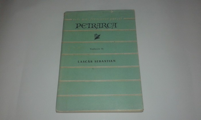SONETE - PETRARCA