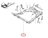 Traversa Renault Clio 4, 10.2012-12.2019, Fata, sub radiator, Aftermarket