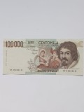 Bancnota 100000 lire 1983 seria - KF 453032 D - 210 lei