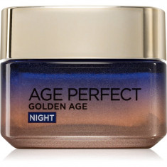 L’Oréal Paris Age Perfect Golden Age crema de noapte pentru contur pentru ten matur 60+ 50 ml
