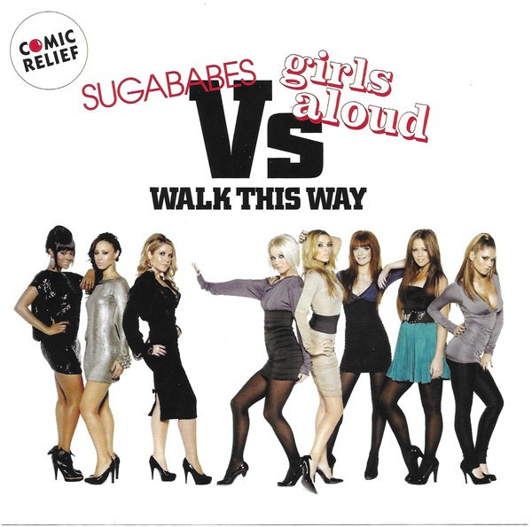 CD Sugababes Vs Girls Aloud &lrm;&ndash; Walk This Way , original, holograma, electronica
