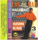 Los Del Mar Featuring Wil Veloz - Macarena Vol.3, Caseta audio, Music Factory