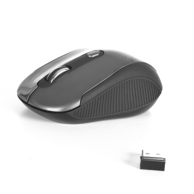 Mouse optic USB 800/1600dpi wireless negru NGS foto