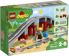 LEGO DUPLO - Pod si sine de cale ferata 10872, 26 piese foto