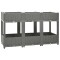 Gossi strat inaltat, 120x40x71 cm, polipropilena