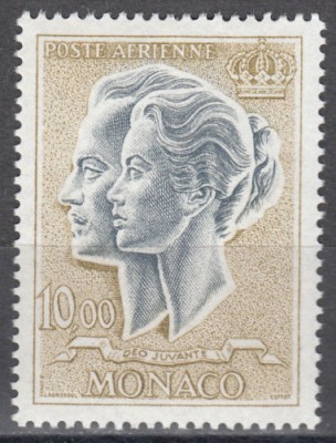 MONACO 1966 , 1967 - REGELE RANIER , REGINA GRACIA 2 SERII COMPLETE NESTAMPILATE foto