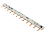 Bară colectoare 10mm&sup2; 400V 1 Poli 17,8mm 210mm
