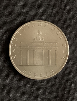 Moneda 5 mărci Germania DDR 1971 foto