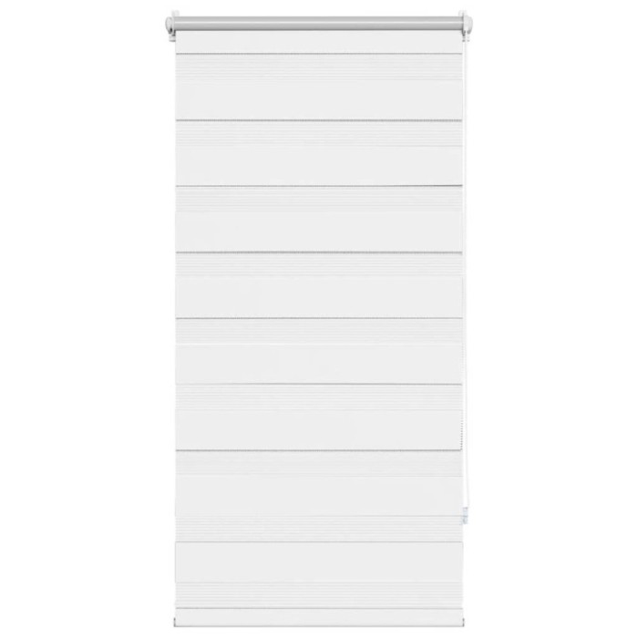 Jaluzea tip zebra, 80 x 150 cm, alb