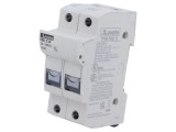Suport Siguranță LOVATO ELECTRIC 10x38mm 32A pentru Șină DIN 1kVDC