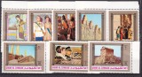 Umm Al Qiwain 1972 2500 ani Persia arta MI 594-601 MNH