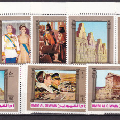 Umm Al Qiwain 1972 2500 ani Persia arta MI 594-601 MNH