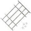 Grilaj de siguranță pentru ferestre cu 4 bare transversale 700-1050 mm 141386