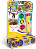 Proiector tip lanterna - Animalute haioase PlayLearn Toys, Brainstorm