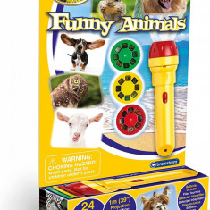 Proiector tip lanterna - Animalute haioase PlayLearn Toys