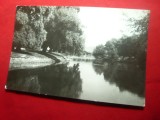 Ilustrata - Sighet - Gradina Morii - Raul ,circulat 1958