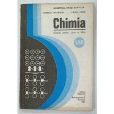 CHIMIA , MANUAL PENTRU CLASA A VIII-a de CORNELIA GHEORGHIU si CLAUDIA PANAIT , 1998