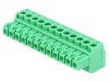 Regletă de Conexiuni Deconectabilă 3,5mm 12 Piste Drept Mufă
