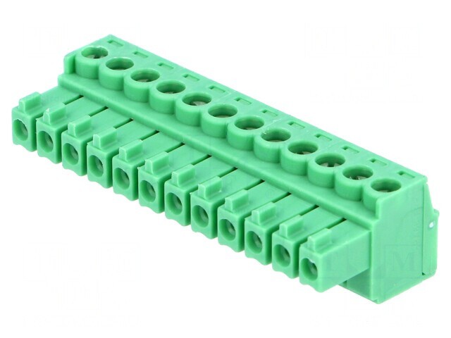 Regletă de Conexiuni Deconectabilă 3,5mm 12 Piste Drept Mufă