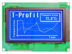 Afisaj LCD grafic 240x128 5VDC 144x104x14.3mm foto