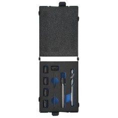 Set burghie și cutter pentru sudură, 9 piese, HSS foto