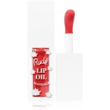 Rude Cosmetics Lip Oil Massage ulei pentru buze cu efect de hidratare culoare Chillaxin&rsquo; Cherry 4 ml