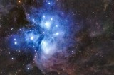 Tablou Canvas, "Luminile albastrul universului infinit", Stele, Nebuloasă, Albastru, Spațiu, Mister, Cosmos, Strălucire, Univers, Lumină, Frumusețe, 3
