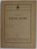 MENGER . STATUL VIITOR , 1923 , * PREZINTA SUBLINIERI